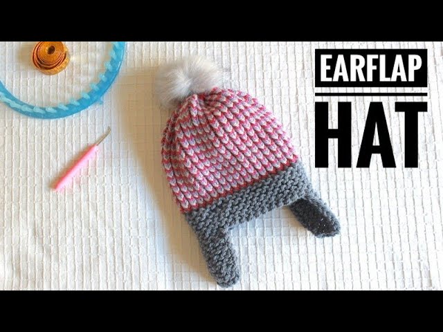 DIY Loom Knit Pom Pom Hat — Homebody DIY