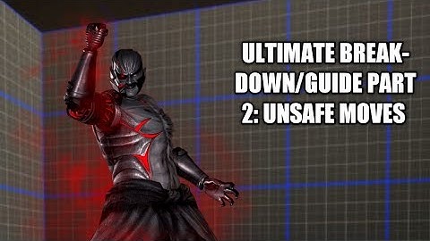 DOA6 Raidou Ultimate (Breakdown/Guide) part 2: Unsafe Moves