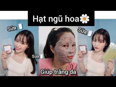 MẶT NẠ NGŨ HOA VỚI SỮA GIÚP TRẮNG DA