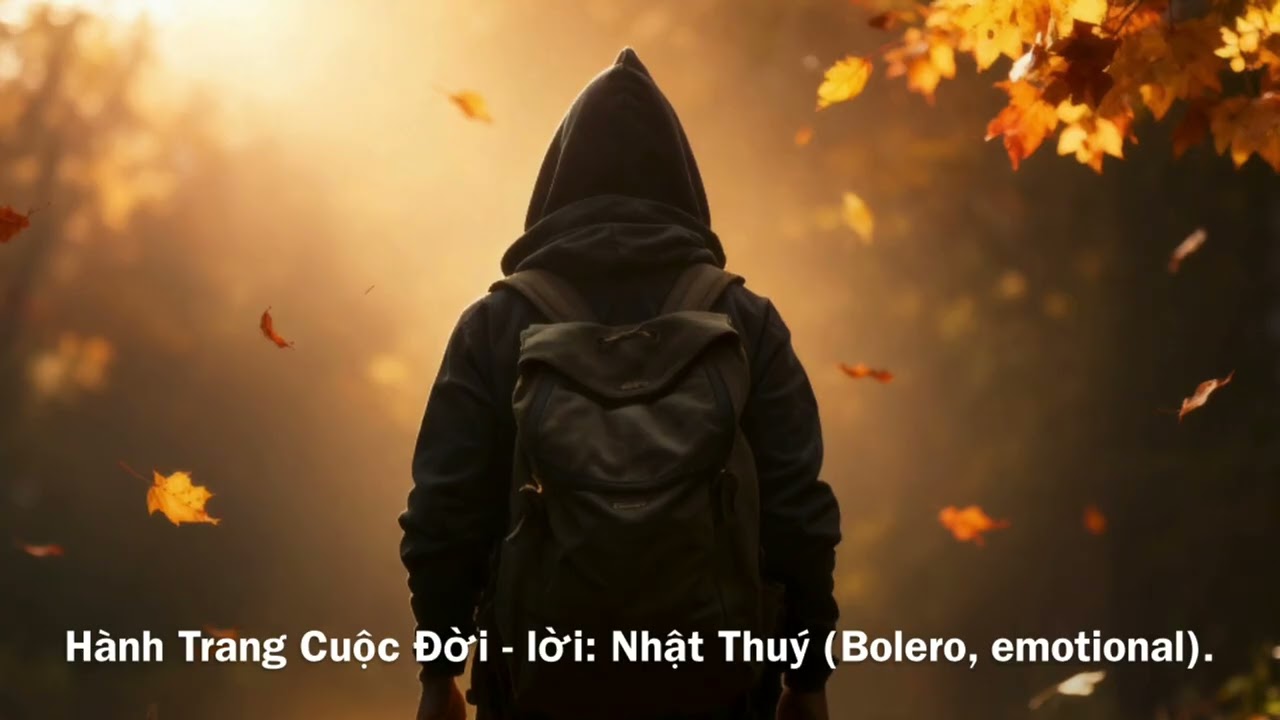 Lời: Nhật Thuý (Không muốn vai nặng lúc đăng trình, nhưng đời đâu thể không hành trang…)