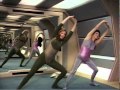 Crusher and Troi do exercise session