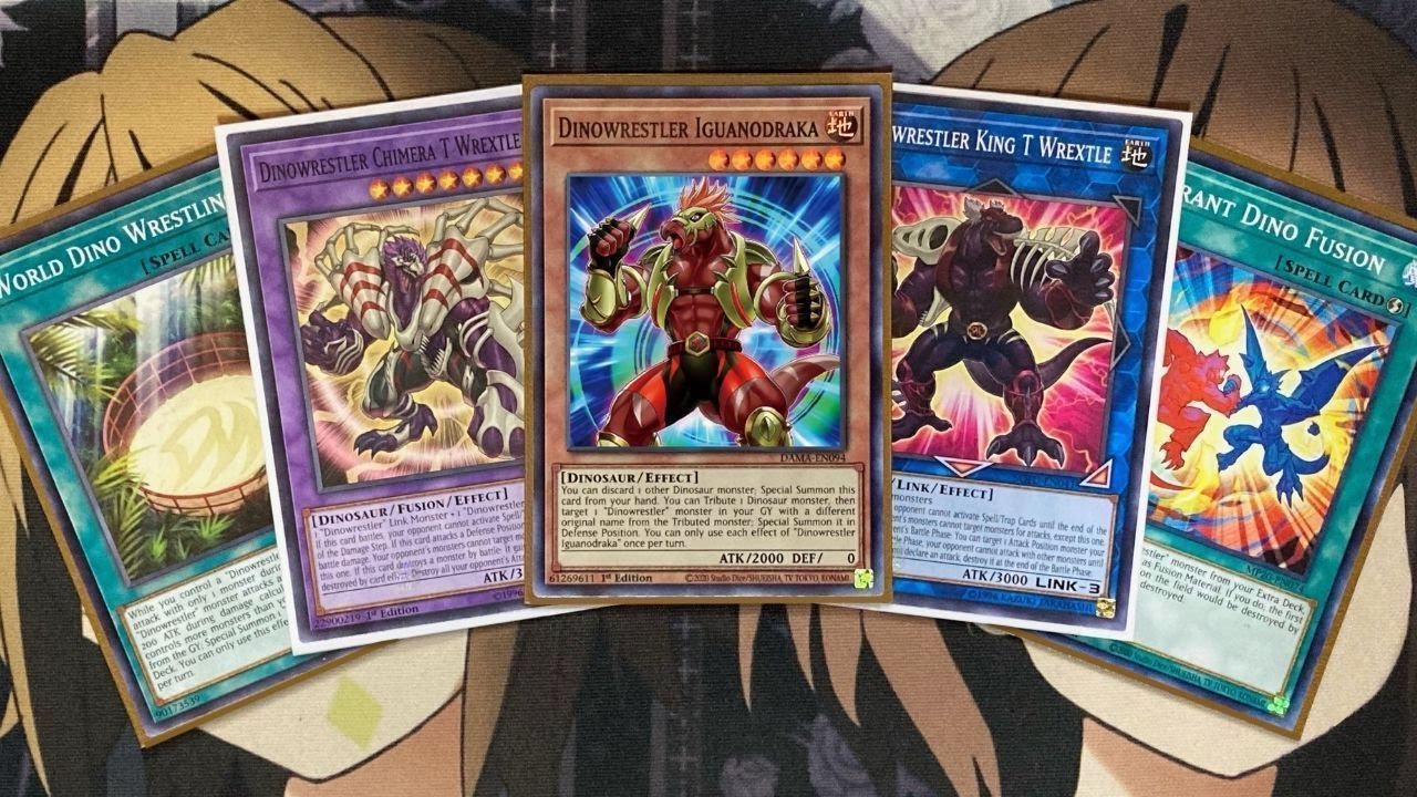 yugioh wrestling deck My Dinowrestler Yugioh Deck Profile for Post Dawn of Majesty