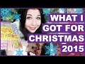 What I Got For Christmas 2015