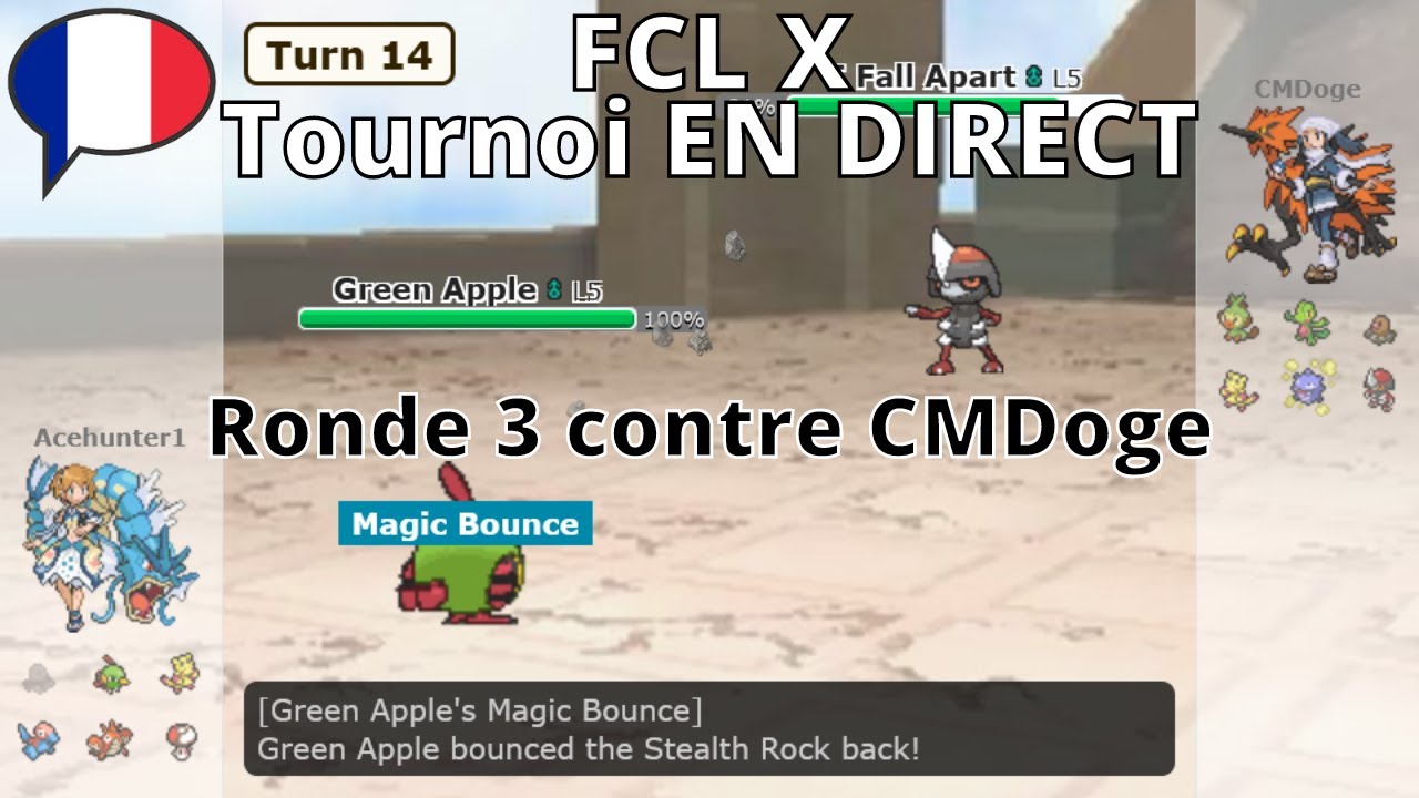 [FR] FCL X Ronde 3 contre CMDoge (EN DIRECT) - YouTube