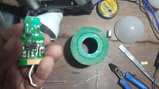 How to repair a LED bulb.