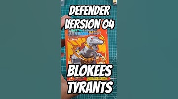 build defender version 04 #blokees #transformers #blokeestransformers #mokit #modelkit #shorts  #toy