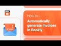 How to automatically generate invoices in Bookly