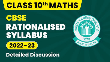 CBSE Rationalised Syllabus Class 10 Hindi Medium | Class 10 Maths Syllabus 2022-23