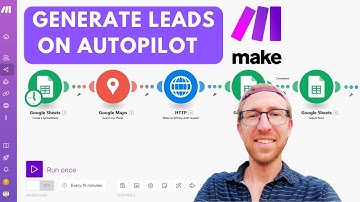 Automate Your Lead Generation Using MAKE.COM (Full Tutorial)