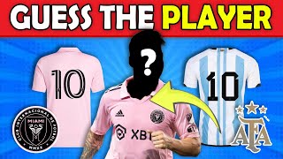 Guess The Player By Jersey Number And Club