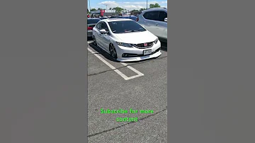 BAGGED 9TH GEN CIVIC Si LOOKING CLEAN Youtube Shortsvideo Shorts Hondacars K24 Discover 