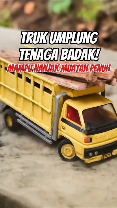Umplung Tenaga Badak! Mampu Nanjak Dengan Muatan Penuh!
