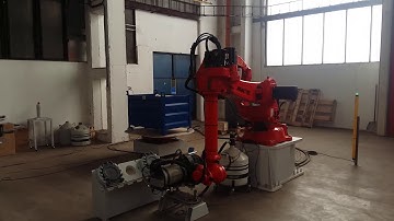 Comau Robot manipulation