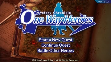 Mystery Chronicle One Way Heroics - Easy Swordsman Playthrough