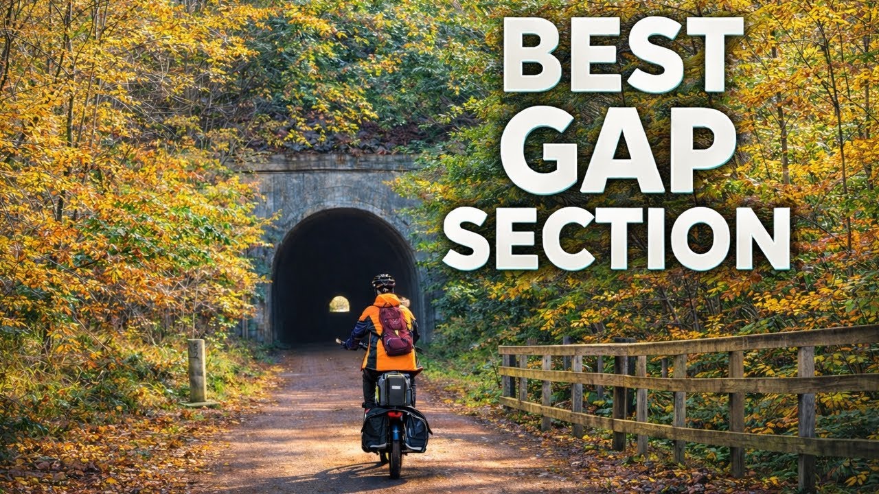 Miles of Breathtaking Scenery 🌲🚴 | The Great Allegheny Passage - Pennsylvania