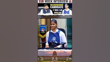 SSB Mock Interview of NDA-149 Recommended Girl Komal Saini by shishir sir #ssbinterviewmotivation