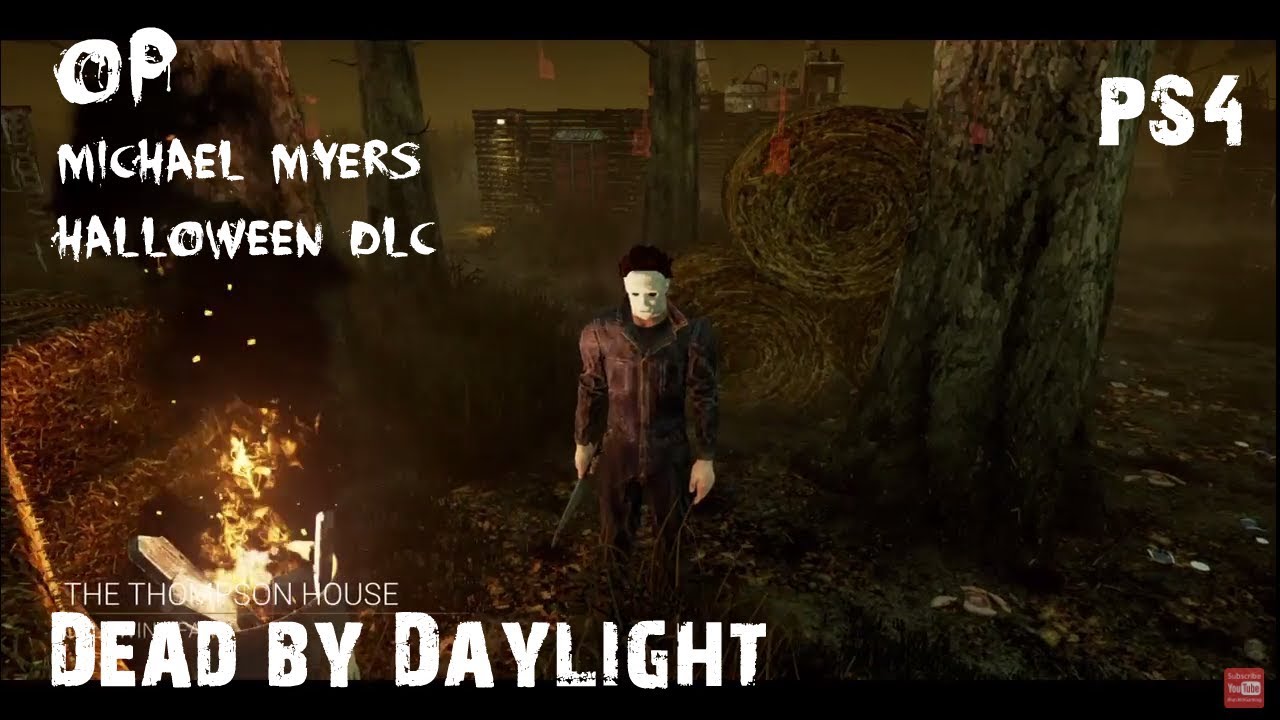Michael Myers Op Halloween Dlc Dead By Daylight Ps4 Youtube