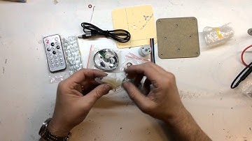 Rotating LED Kit from Banggood.com Build part1