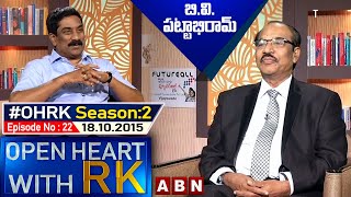BV Pattabhiram Open Heart With RK | Season:02 - Episode: 22 | 18.10.15 | #OHRK | ABN