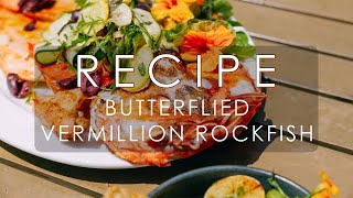 How to butterfly grill a Rockfish | Intercontinental San Diego, Vistal Restaurant
