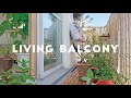 3㎡のベランダはもう一つのリビング | 空と植物のある暮らし | A small balcony of 3㎡ is another living room