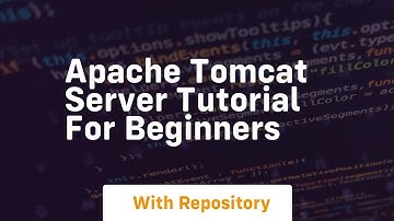 Apache tomcat server tutorial for beginners