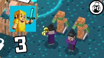 Enemy Witch Destroying my Army 🐷 Craft Commander – Mine & Build - Gameplay Walkthrough |Part 3|