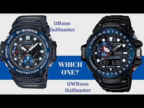 Which One Is Better? G-SHOCK GN1000 Gulfmaster vs GWN1000 Gulfmaster | Watch Comparison
