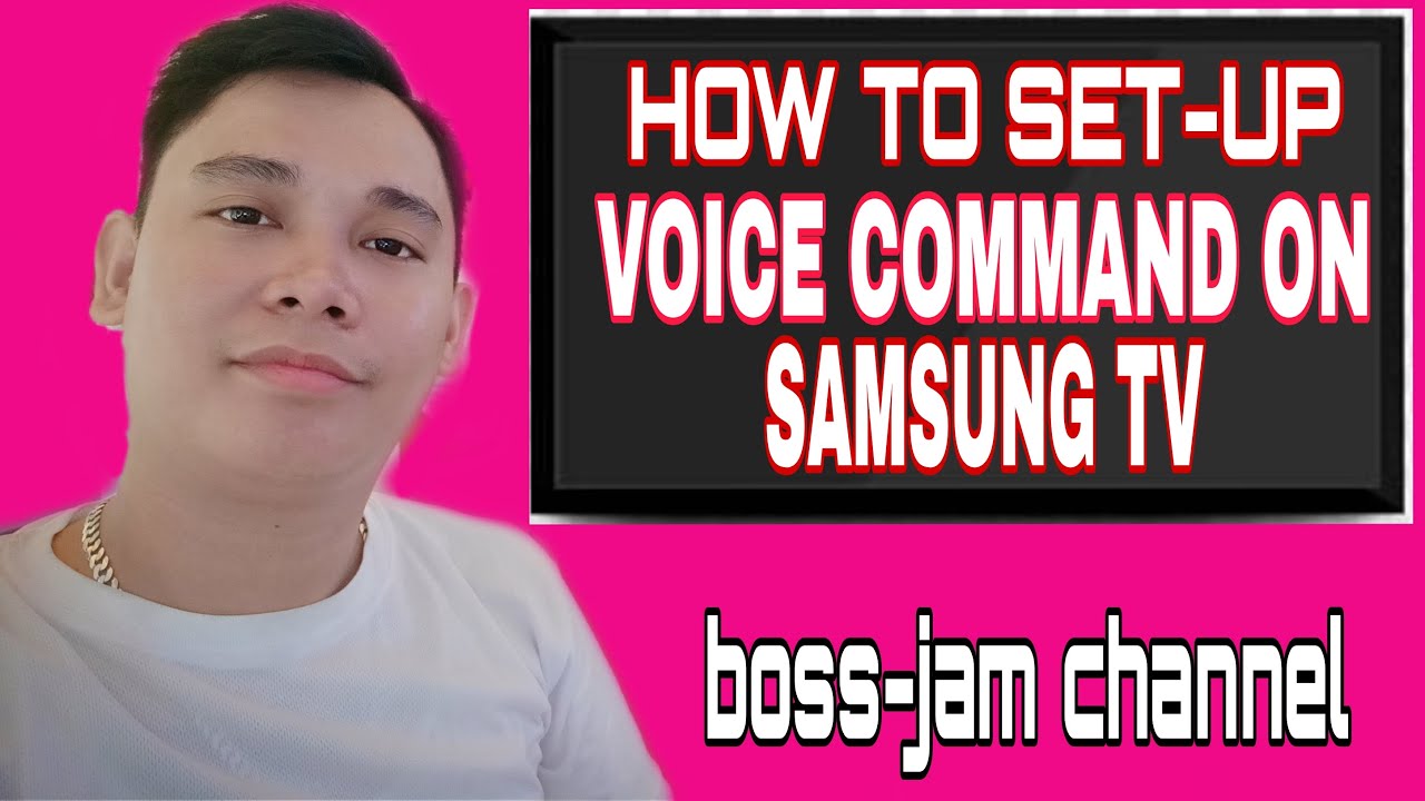 How To Set up Voice Command On Samsung Tv Model 50TU8000 55TU8000