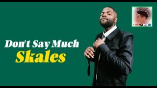 #Skales - Don't Say Much (Lyrics) HD