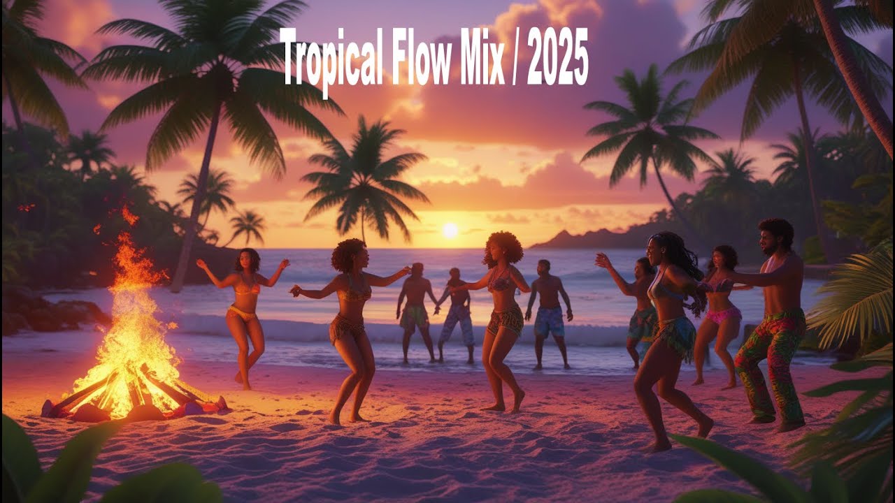 Tropical Flow Mix 2025 🌴 | Reggae Vibes & Island Chill - YouTube