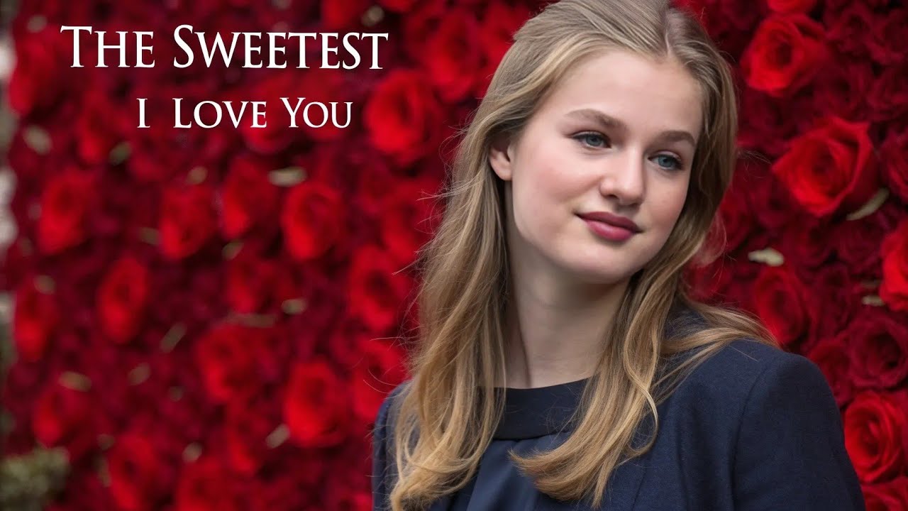 The Sweetest I Love You| princess leonor of spain | princess leonor and