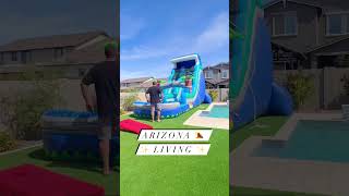 Arizona Living ~ Amazing Backyard & Pool | Moving To Arizona ✨ #movingtoarizona