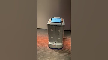 China’s food delivery robots at hotels 😂