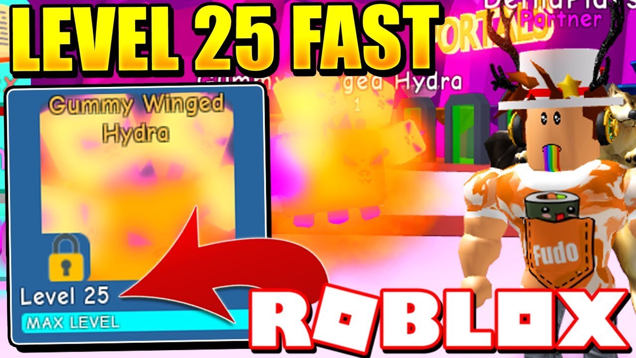 How To Get Max Level Pets Easy In Bubble Gum Simulator Roblox - youve reached level 25 roblox