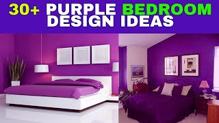 30+  purple bedroom design ideas | Home Decor |
