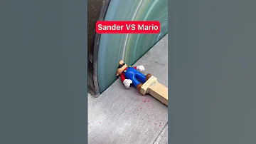 Sander VS Mario #sandervs #satisfying #mario  #timelapse