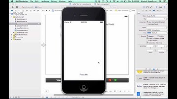 Xcode 5 Hello World (FIRST OFFICIAL)