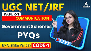 UGC NET 2023 | UGC NET Higher Education | Government Schemes PYQs |  By Anshika Ma