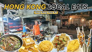Hong Kong LOCAL FOOD TOUR: Australia Diary Company Cafe | Temple Street Night Market | Dai Pai Dong