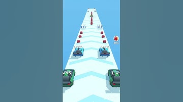 Game 2025 - Merge Car Run - Evolution Race : Gameplay (Android,IOS) #shorts