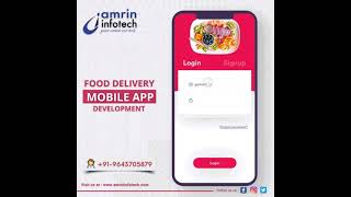 Food Delivery App Development | Amrin Infotech screenshot 2