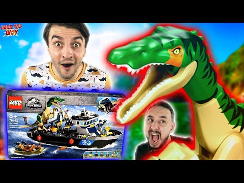 Видео: ЛЕГО ДИНОЗАВРЫ МИР ЮРСКОГО ПЕРИОДА И ПАПА БОБ - ВСЯ СБОРКА LEGO JURASSIC WORLD НА ПАПА РОБ ШОУ!