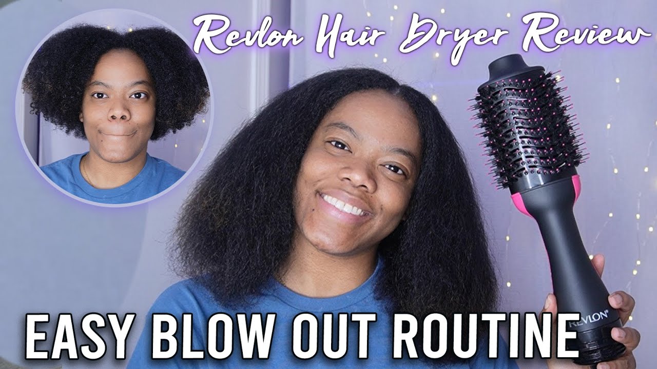 HOW TO BLOW DRY THICK NATURAL HAIR Revlon Blow Dryer Brush Demo how-to-blow-dry-thick-natural-hair-revlon-blow-dryer-brush-demo
