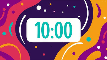 10-Minute Cleanup Timer Countdown Dance Party Song! Tidy Up to a Fun Beat!