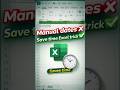 STOP 🛑 Still filling dates manually in Excel? Try This ? #exceltips #excelshortcut #excel #shorts