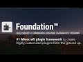 How to install Foundation for fast Minecraft plugin development