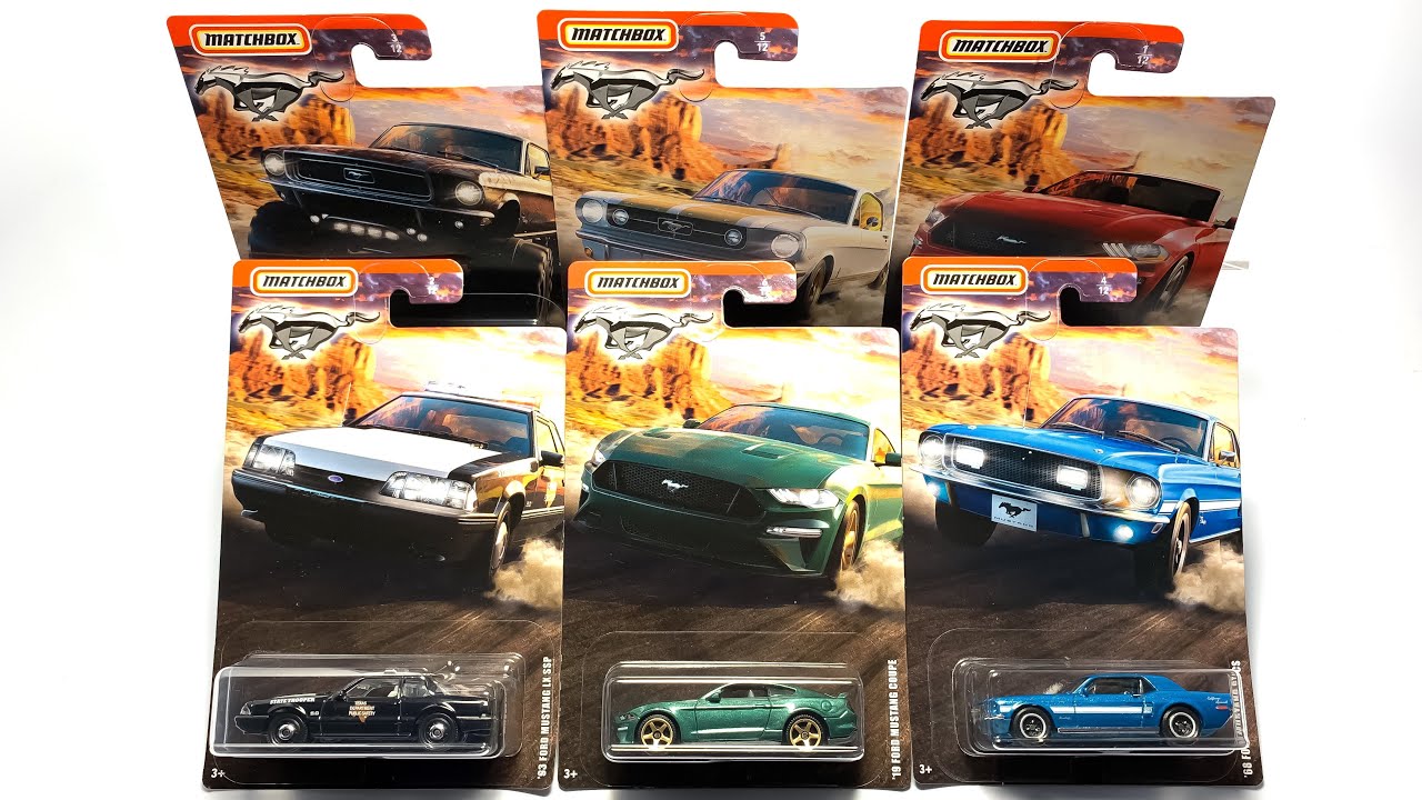 ford mustang matchbox