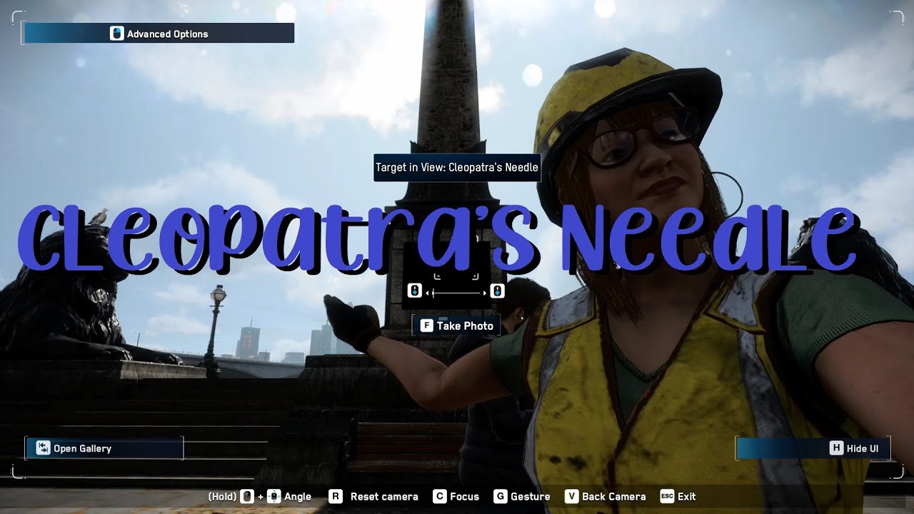 Watch Dogs Legion Photograph Cleopatra's Needle - Online Mode Influence