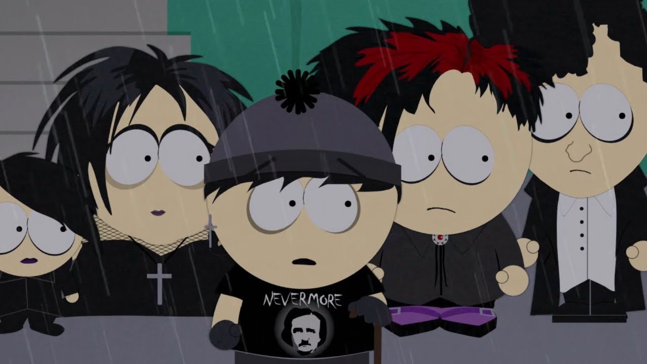 South Park “RAISINS” Reaction Stan turns goth YouTube
